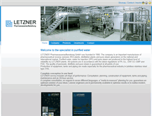 Tablet Screenshot of letzner.de